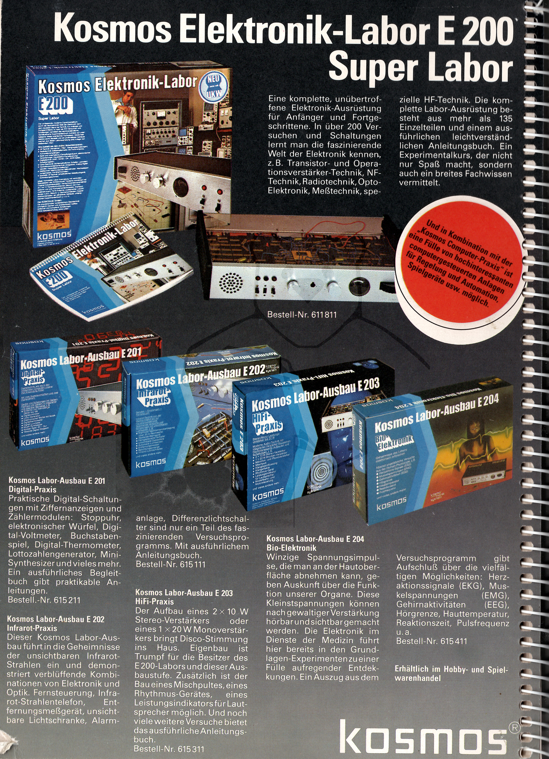 Kosmos Computer Praxis Handbuch Rückseite